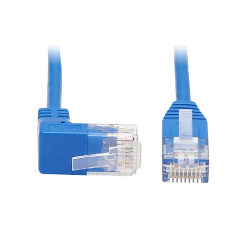 Up-Angle Cat6 Gigabit Molded Slim Utp Ethernet Cable (Rj45